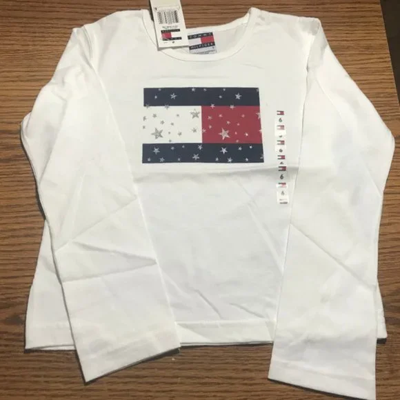 Tommy hilfiger t hotsell shirts for girls